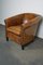 Vintage Dutch Cognac-Colored Leather Club Chair, Image 5