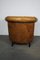 Vintage Dutch Cognac-Colored Leather Club Chair 10