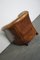 Vintage Dutch Cognac-Colored Leather Club Chair, Image 11