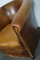 Club chair vintage in pelle color cognac, Paesi Bassi, Immagine 4