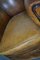 Vintage Dutch Cognac-Colored Leather Club Chair, Image 5