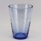 Blaue Mid-Century Vase aus geblasenem Glas von Keith Murray für Stevens & Williams 2