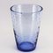Blaue Mid-Century Vase aus geblasenem Glas von Keith Murray für Stevens & Williams 3