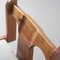 Solid Pine Tripod Dining Chair, 1970s, Image 8