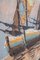 Barco sobre el agua, década de 2000, Acrílico sobre lienzo, Juego de 3, Imagen 9