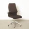 Chaise de Bureau Vintage Noire 1