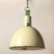 Vintage Lime Green Industrial USSR Pendant Lamp 6