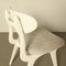 Chaise Blanche Vintage par Louis van Teeffelen pour WeBe 4