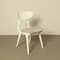 Weißer Vintage Stuhl von Louis van Teeffelen für WeBe 1