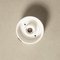 Vintage White Porcelain Wall or Ceiling Lamp 3