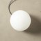 Vintage White Porcelain Wall or Ceiling Lamp 3