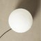 Vintage White Porcelain Wall or Ceiling Lamp with Mounting Ears 3