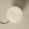 Vintage Porcelain Wall or Ceiling Lamp with Clear Bubble Shade 3