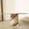 Vintage Square Striped Marble Table, Image 5