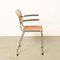 206 Grey Upholstered School Chair by W.H. Gispen for Gispen, 1930s 11