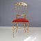 Brass Chiavari Side Chair by Giuseppe Gaetano Descalzi, 1960s 3