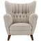 Large Danish Wingback Chair, 1950s, Image 1