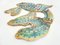 Large Ceramic Fighting Fish Wall Decoration Attributed to Aldo Londi for Bitossi, 1950s, Image 3