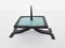 Enameled Metal Candle Holder from Perk, 1960s 1