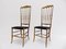 Model Alta Chairs by Gaetano Descalzi for Chiavari Campanino, 1950s, Set of 4 2