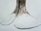 Massive Glass Flower Pendant Lamp by Carlo Nason for Mazzeg, Italy, 1960s 6