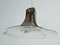 Massive Glass Flower Pendant Lamp by Carlo Nason for Mazzeg, Italy, 1960s 2