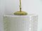 Lámpara colgante doble de vidrio, años 60, Imagen 6