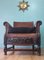 Antique Arts & Crafts Leather Armchair, 1900s, Image 9