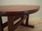 Vintage Danish Rosewood Veneer Dining Table, 1960s 10