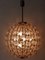 Large Mid-Century German 13-Light Glass Sputnik Chandelier from VEB Leuchtenbau Leipzig, 1960s, Image 8