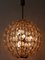 Large Mid-Century German 13-Light Glass Sputnik Chandelier from VEB Leuchtenbau Leipzig, 1960s, Image 6