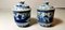 18th Century Chinese Hand Painted Porcelain Jars, Set of 2 1