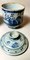 Tarros chinos de porcelana pintados a mano, siglo XVIII. Juego de 2, Imagen 10
