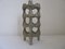 Brutalist German Metal Candleholders from Quist, 1960s, Set of 4, Image 7