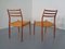 Teak Model 78 Dining Chairs by Niels Otto Møller for J.L. Møllers, 1960s, Set of 2 3