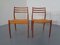 Teak Model 78 Dining Chairs by Niels Otto Møller for J.L. Møllers, 1960s, Set of 2 1