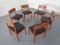 Danish Solid Teak Dining Chairs from Glostrup, 1960s, Set of 6 6