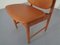 Teak and Brass Side Chair by Arne Hovmand-Olsen for Mogens Kold, 1950s 7
