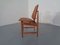 Sedia in teak e ottone di Arne Hovmand-Olsen per Mogens Kold, anni '50, Immagine 3