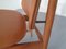 Teak and Brass Side Chair by Arne Hovmand-Olsen for Mogens Kold, 1950s 9