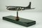 Mid-Century Brass Table Model Douglas DC-6 Aircraft from Reinhold Trümpelmann Kemnath, Image 4