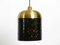 Space Age Multicolor Coated Glass Pendant Lamp from Peill & Putzler, 1970s, Image 1