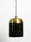 Space Age Multicolor Coated Glass Pendant Lamp from Peill & Putzler, 1970s 4