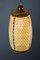 Lámpara colgante oriental de cerámica, años 80, Imagen 6