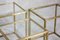 Brass and Glass Nesting Tables by Guy Lefevre for Maison Jansen, 1970s, Set of 3 11