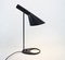 Black Table Lamp by Arne Jacobsen for Louis Poulsen, Image 2