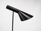 Lámpara de pie negra de Arne Jacobsen para Louis Poulsen, Imagen 3