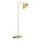 Mid-Century German Adjustable Brass Floor Lamp, 1980s 1