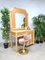 Vintage Faux Bamboo Dressing Table, 1980s 2