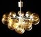 Large German Sputnik Chandelier from Kaiser, 1970s 3